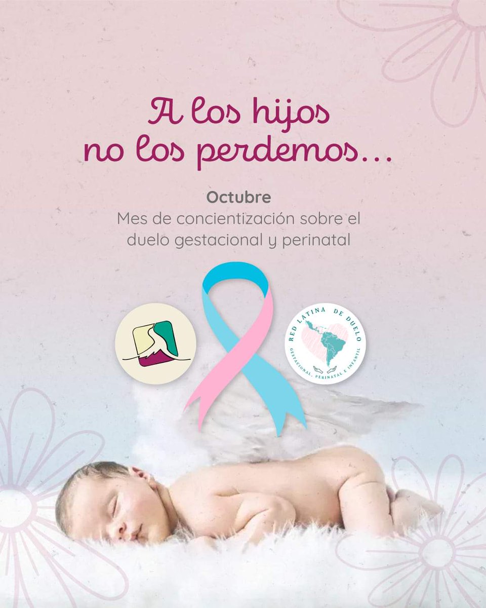 #Octubre, es el mes de concientización sobre el duelo gestacional y perinatal. A los hijos no los perdemos. No los perdemos cuando están creciendo en nuestro útero, ni cuando nacen, ni tampoco cuando son bebés...
¿Cómo sería eso posible? 🧵🧵🧵