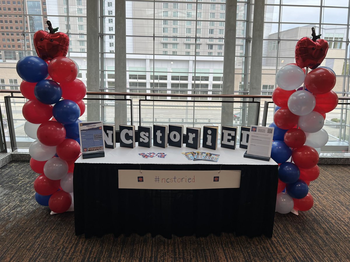 StorrsKeegan's tweet photo. 📢 Charter School educators!! Come find me at the #NCAIM Conference this week and find out how you can spotlight YOUR school for the amazing things you do for our NC students. #NCstoriED @NCstoriED #NCAIMsolutions https://t.co/OepWq76Dvr