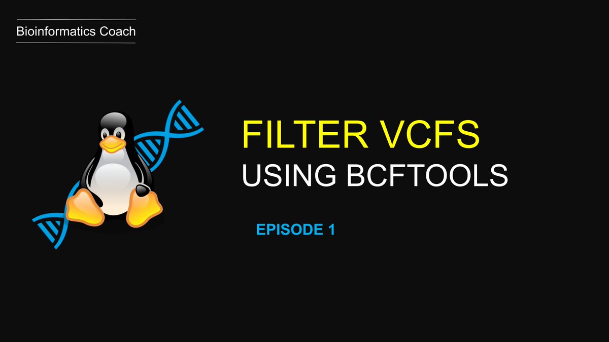 bioinfocoach's tweet photo. Thanks to @informatician3 for showing how to filter #variants based on quality
https://t.co/1nkO2bKDTR
#Bioinformatics #Linux @htslib #bcftools https://t.co/lCCl8m9wln