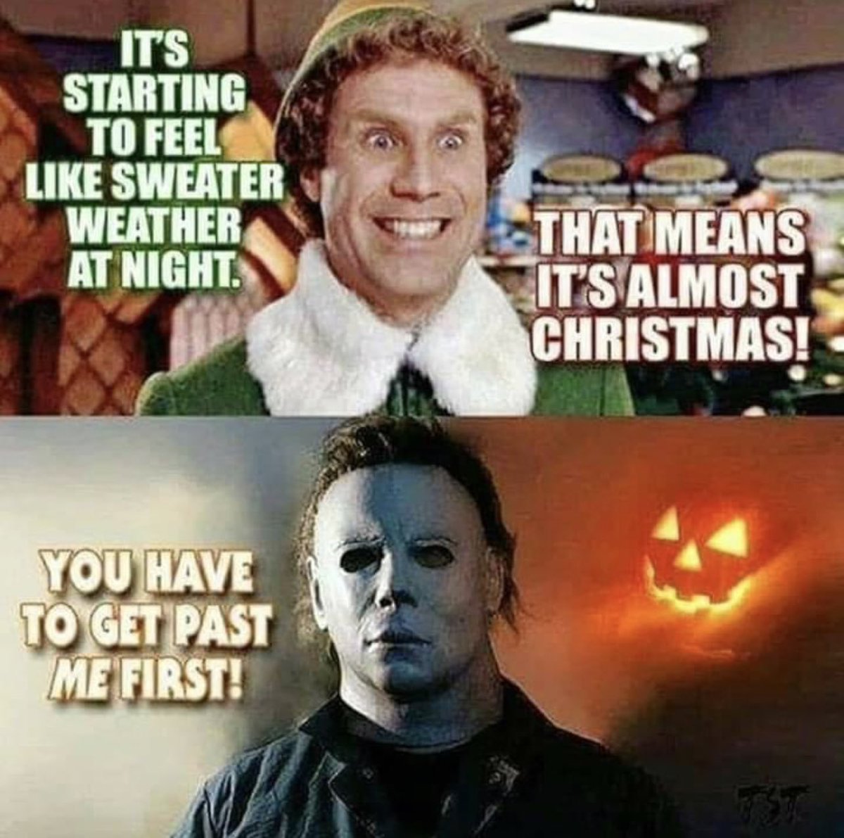 HalloweenVerse's tweet photo. There’s always that one person…#Halloween #MichaelMyers https://t.co/2DFtjS4b2Y