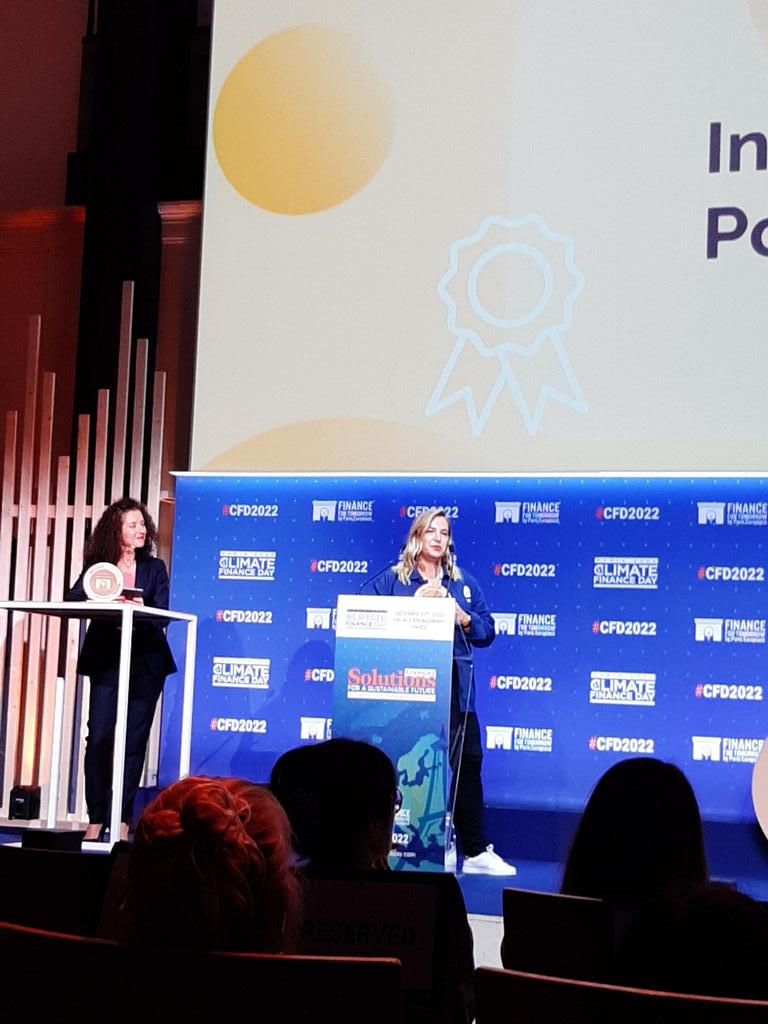 ThomasCOTTINET's tweet photo. .@SweepThePlanet est lauréat du prix international du Challenge #FintechforTomorrow : https://t.co/gc99SYhnOP❗
"Reduce carbon emissions in business and value chain"
#CFD2022 #Fintech #Greentech https://t.co/KM3tF3E36i