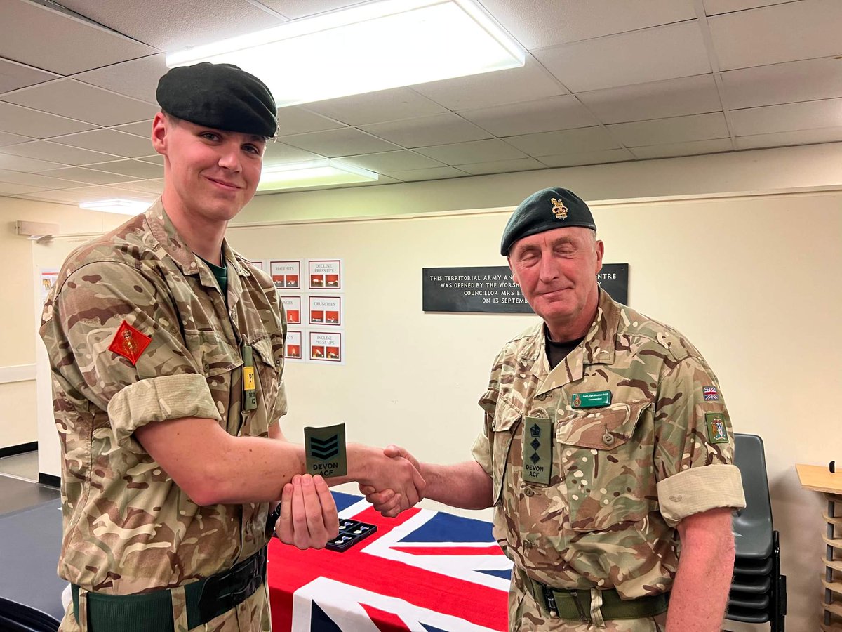 Hugh congratulations to PI Cude and PI Summers promotion to Sergeant Instructor.