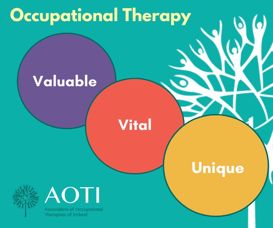 Happy World OT Day to all our colleagues near and far #OTweek2022 #AOTIForAll @saoltagroup @HSE_SI @CORUIreland @IrishWheelchair @NCBI @JigsawYMH @ABIIreland @naiireland @IrishCancerSoc @Arthritisie @DonnellyStephen