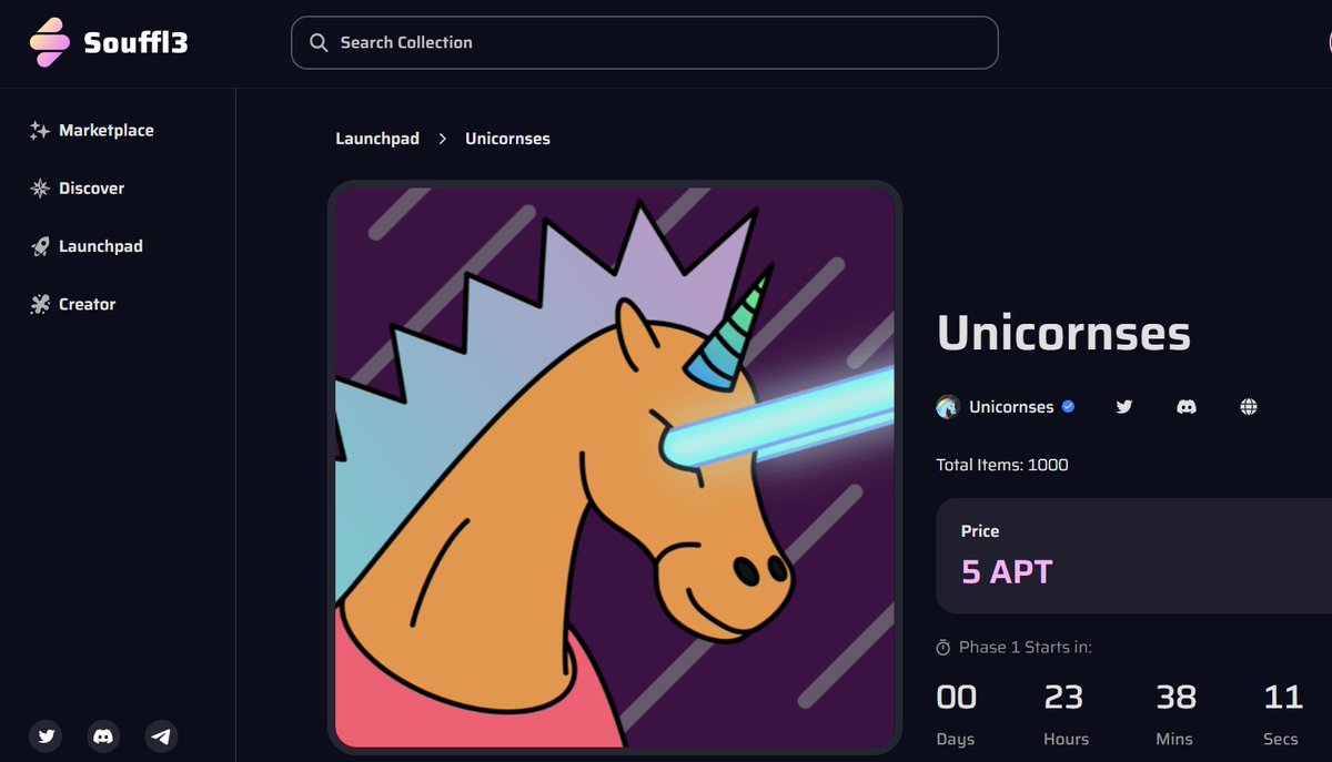 UnicornsesNFT's tweet photo. We go live in 24 hours

https://t.co/YIRHSf1VMK

#AptosNFT #Aptos https://t.co/K0uM4ko0TN