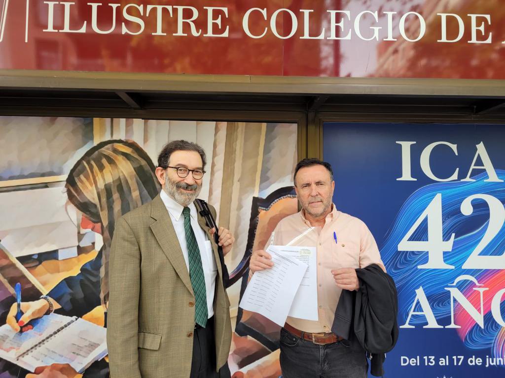 Esta mañana hemos presentado nuestra candidatura a las #EleccionesICAM2022 del <a href="/icam_es/">Ilustre Colegio de la Abogacía de Madrid</a>.

Somos <a href="/RecAbogacia/">rec_abogacia</a> #RecuperemosElColegio
#AbogaciaComprometida

 🌎 recuperemoselcolegio.es