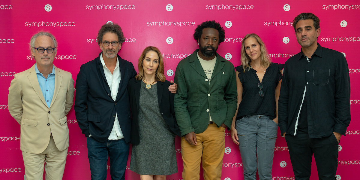 SymphonySpace's tweet photo. It was great to take a deep dive into the work of Cormac McCarthy with this illustrious group last night and to be treated to two incredible readings from McCarthy's new books, "The Passenger" and "Stella Maris". A fascinating night for fans of the great contemporary writer. https://t.co/qwVvpiygt3