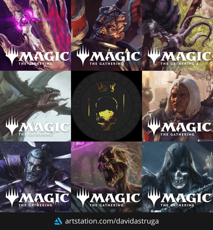 Yesterday was the #ArtStationDay 
little late but here I am. full of magic by the way 😅