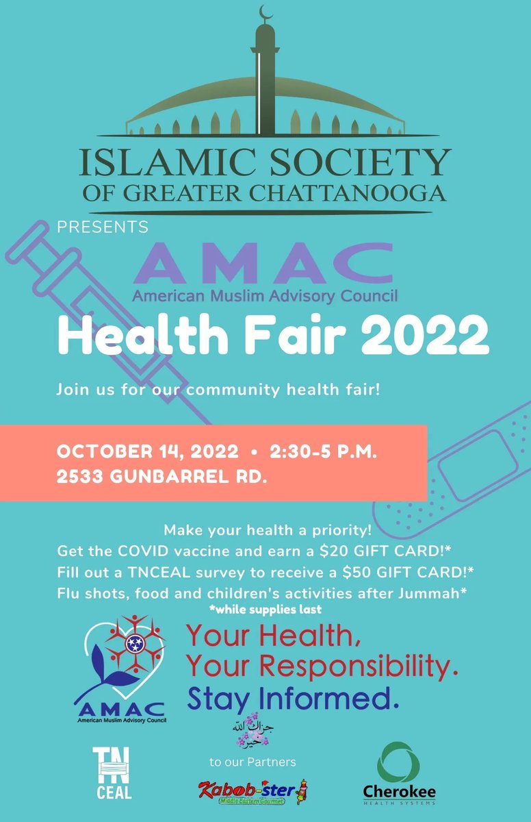 TnCeal's tweet photo. It's going to be an incredible Halloweekend! Find us all over this weekend at these events! Be sure to check our website to know where you can find us! https://t.co/xkdB3PkwlH
#TNCEAL #HealthWorksTN #GetBoosted #StayBoosted #NashvilleEvents #NashEvents #ThingsToDoInNashville https://t.co/bYJ7i5GL7t