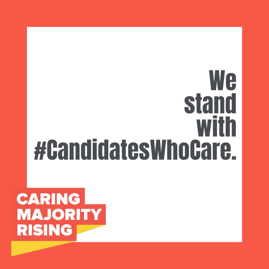 CaringMRising's tweet photo. #ThrowbackThursday to when #@jessicaramos showed up for #CareVoters. She's since leveled up to join #CandidatesWhoCare who set the baseline for advancing a more @CaringEconomy. 
We're turning out people who #VoteCare and will #VoteEarly - will you join us? #TBThursday https://t.co/MnSY2nlT9Y