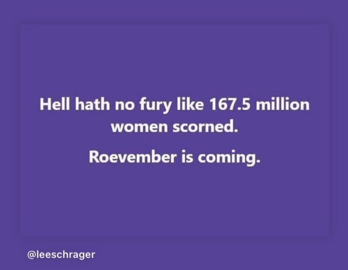 CBombatch's tweet image. #RoeRoeRoeYourVote #Roevember #Roevember8th #VoteBlueForDemocracy #VoteBlueToProtectYourRights