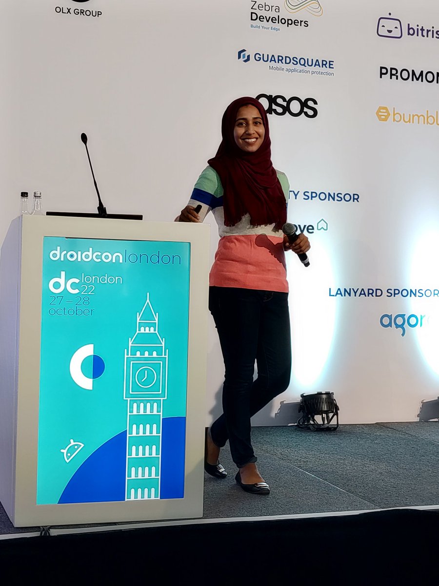<a href="/SumayyahAhmed13/">Sumayyah Ahmed</a> about to start with Dynamic Navigation at Lovelace! ✨
#dcldn22