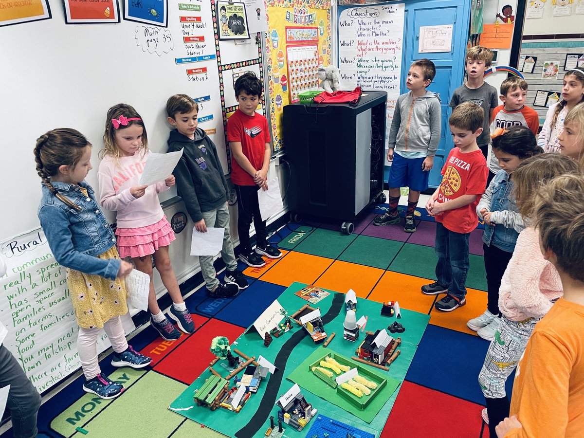 talagators's tweet photo. Today our amazing 2nd grade friends taught us about different kinds of communities with their legos! #tgproud #tgrocks https://t.co/pybW9cA352