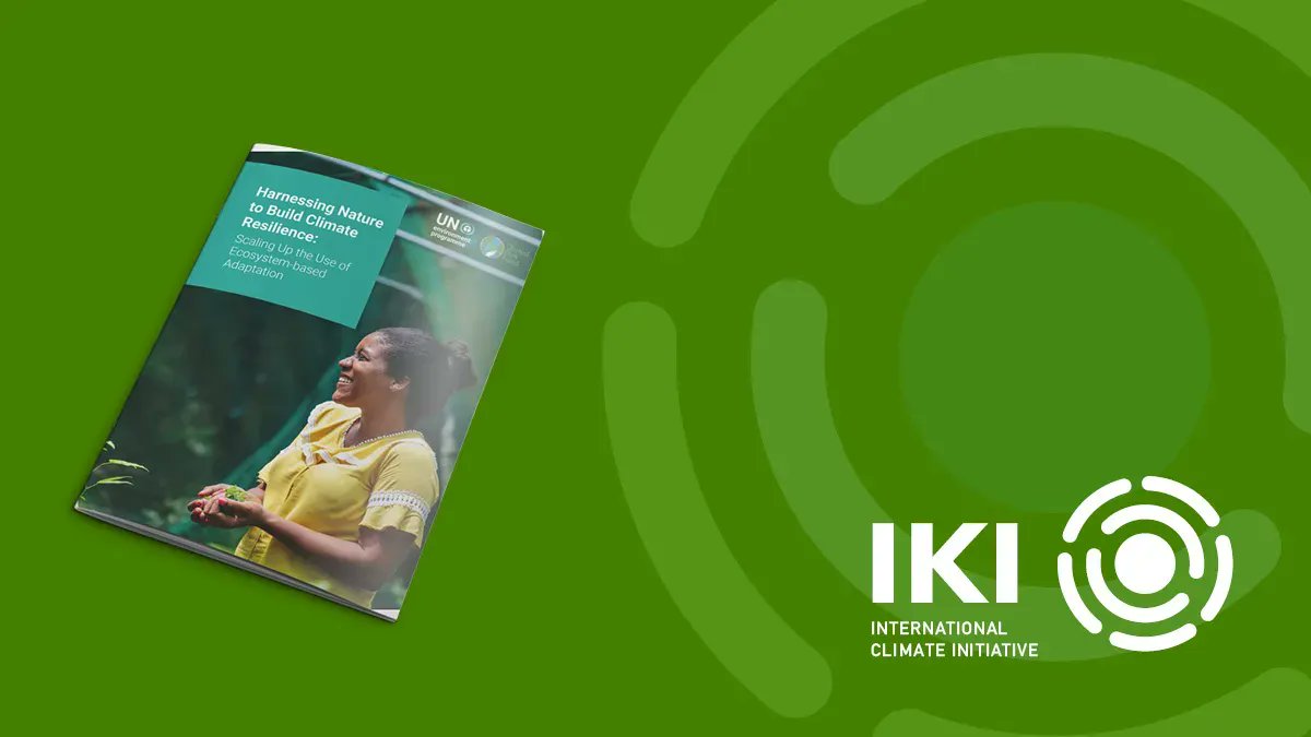 This #IKI supported report examines the role of #EbA in helping society adapt to climate change. It highlights the opportunities for scaling up the use of EbA to help put the world on a more climate-resilient and nature-positive pathway. Read now ➡ international-climate-initiative.com/PUBLICATION160…