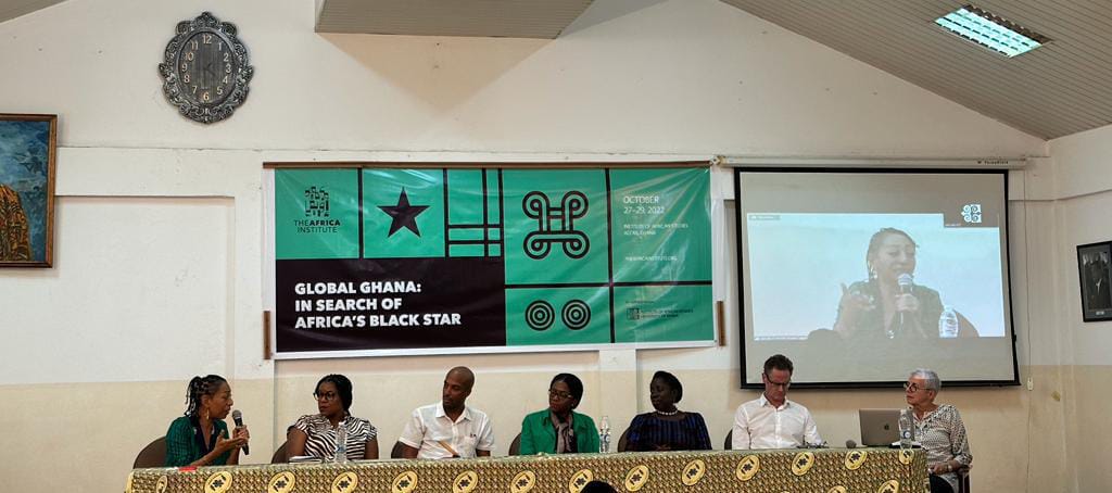 The Africa Institute (@theafricainst) on Twitter photo Opening 'Global Ghana: In Search of Africa's Black Star' in #Accra <a href="/IASUG/">Institute of African Studies, Univ. of Ghana</a> with Panel 1: "The Archival Diaspora of African Liberation: In Search of Ghana's Postcolonial past" moderated by <a href="/JeanAllman/">Jean Allman 👀 💜</a>, Professor of History <a href="/theafricainst/">The Africa Institute</a> Read more: bit.ly/3f8V0d9 Opening 'Global Ghana: In Search of Africa's Black Star' in #Accra <a href="/IASUG/">Institute of African Studies, Univ. of Ghana</a> with Panel 1: "The Archival Diaspora of African Liberation: In Search of Ghana's Postcolonial past" moderated by <a href="/JeanAllman/">Jean Allman 👀 💜</a>, Professor of History <a href="/theafricainst/">The Africa Institute</a> Read more: bit.ly/3f8V0d9