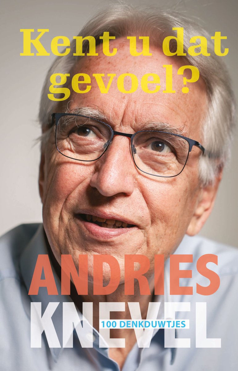 Daar is hij dan, de columnbundel van <a href="/andriesgknevel/">Andries Knevel</a>!