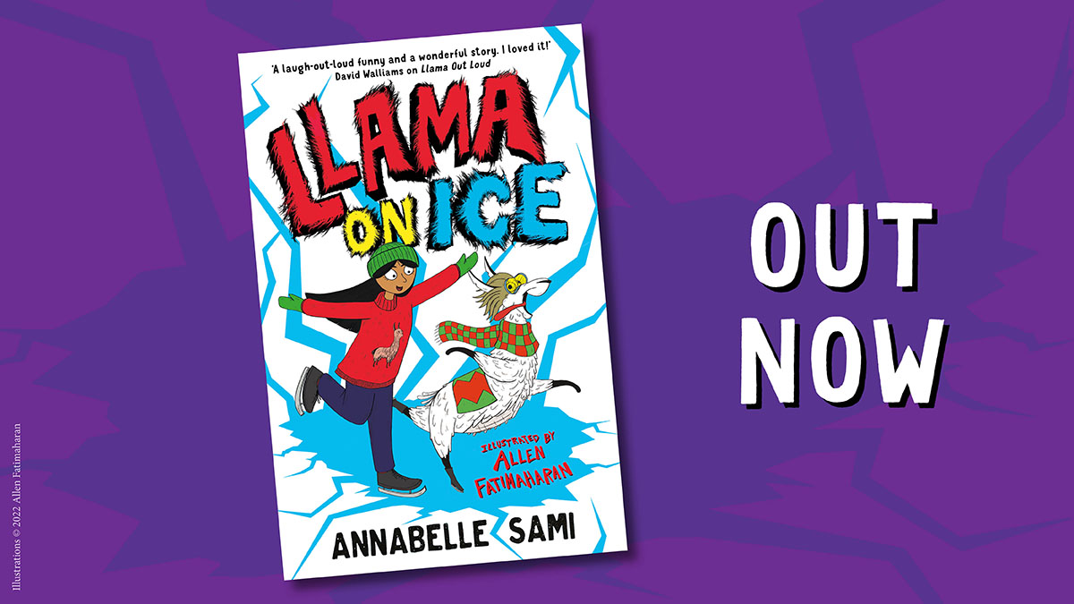 Happy book birthday to the chill-arious new title, Llama on Ice by <a href="/annabellesami/">annabelle</a> and illustrated by <a href="/AFatimaharan/">Allen Fatimaharan</a>! Get ready for even more llama drama with Yasmin and Levi 🦙❄️
OUT NOW: ow.ly/byey50LmOck