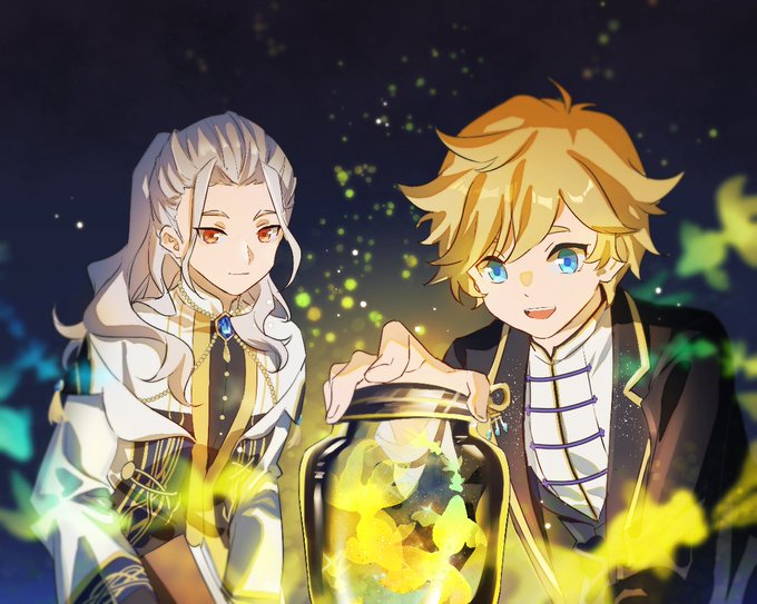「holding lantern multiple boys」 illustration images(Latest)