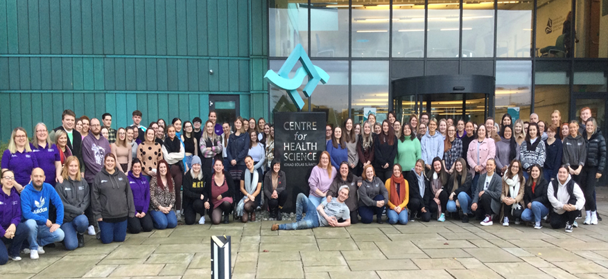 Our 2020 Inverness cohort @uhinursing learning all together on campus for the first time since commencing the programme 😃 #ThinkUHI