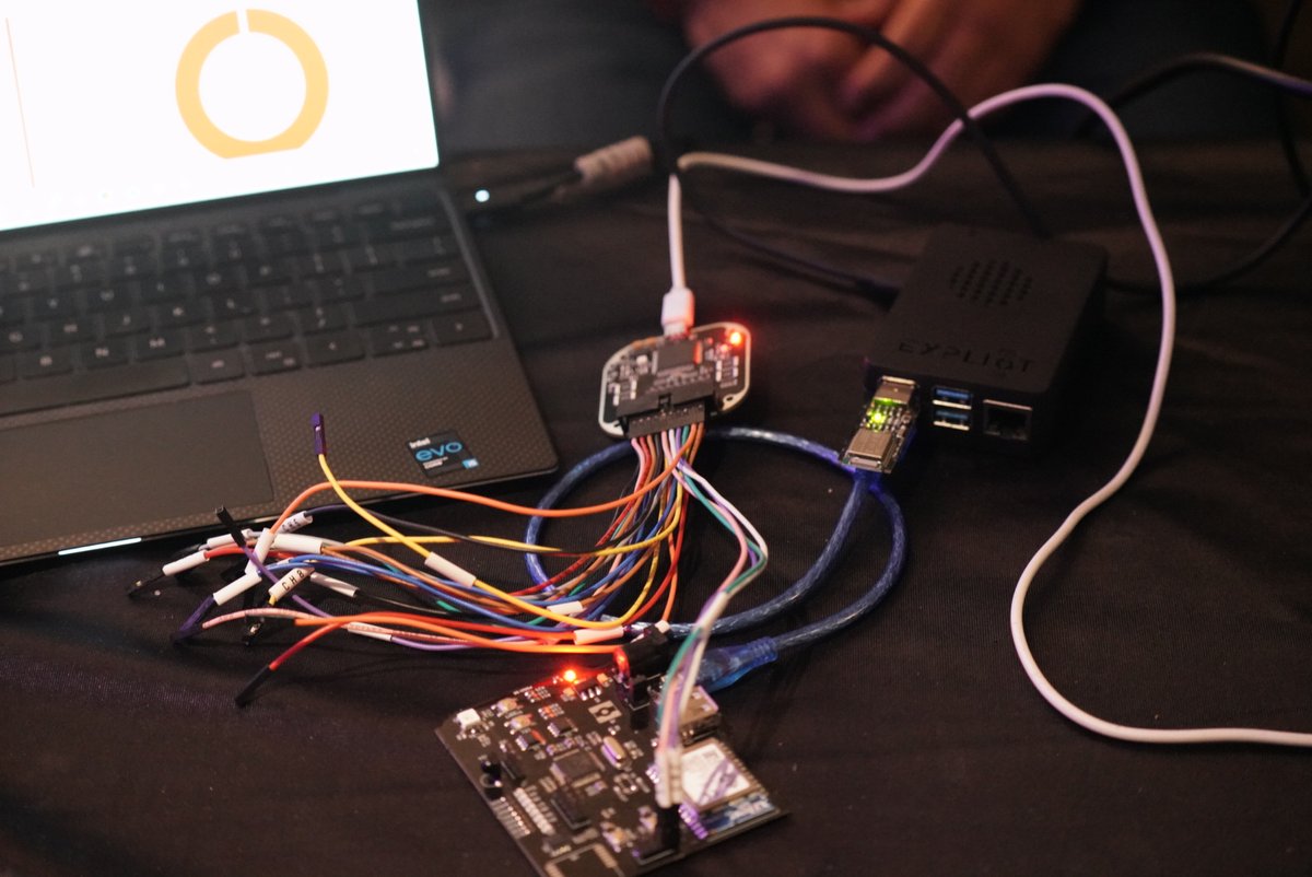 hardwear_io's tweet photo. 🔥Stunning visuals with #Hardwear #CTF in action! 

🙌Attendees exploring 🧠How to reverse a #PCB? How to spy on #embedded devices? How do car chips work? How to solder under🔬microscope?

💡Challenges designed by @doegox @quarkslab

#hw_ioNL2022 #hardwaresecurity #Conference https://t.co/lfrukQEfyi