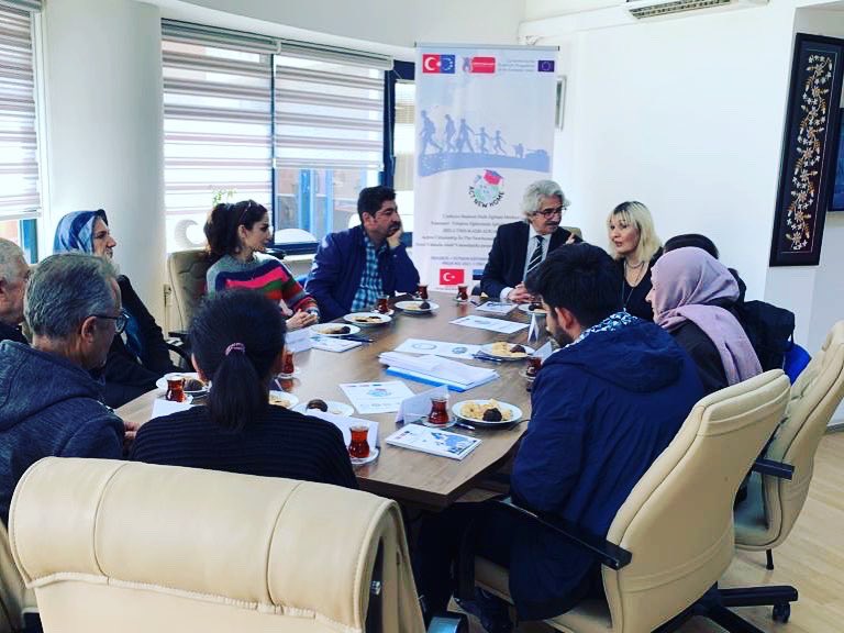 ActNewHome's tweet photo. Çankaya Başkent Public Education Center carried out the “Experience Sharing Workshop - ESW” activity within the scope of the Active Citizenship in the New Homeland Project. #actnewhome #projectworkshop #ulusalajans #erasmusplusproject #migrantgroups #activecitizenship https://t.co/ZTKfpDCWnE