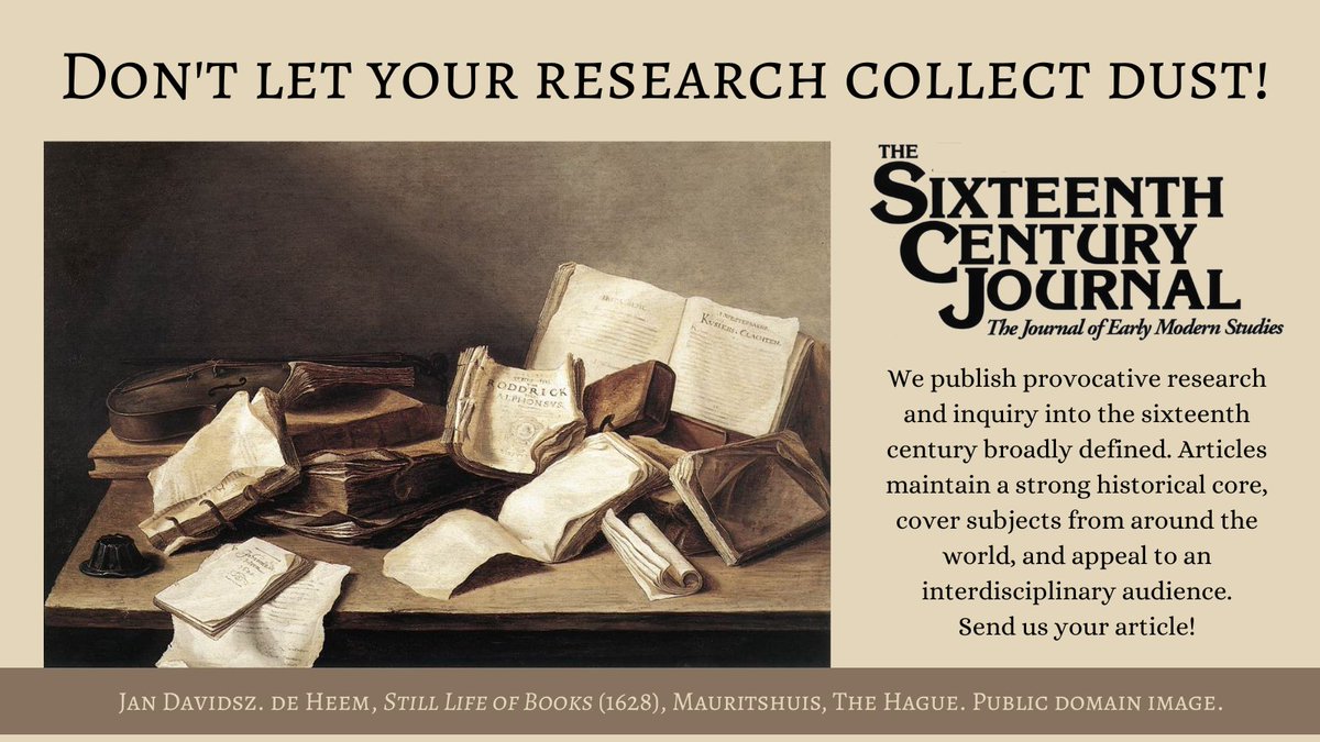 SixteenthCenturyJournal tweet media