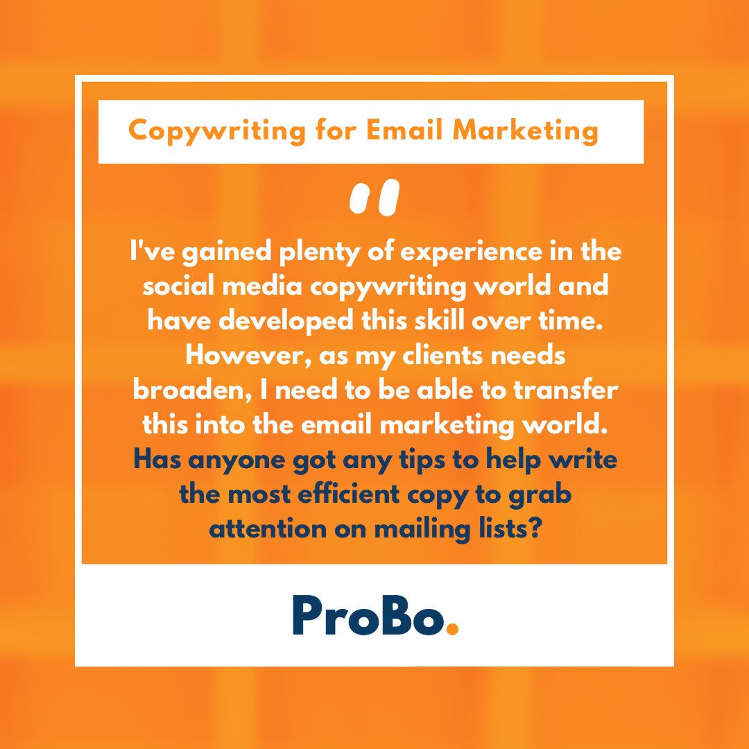 ProBit request here…

Can any #copywriters help???

Probo.co