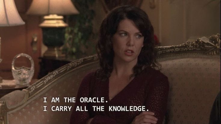 lorelai gilmore iconic lines: a thread