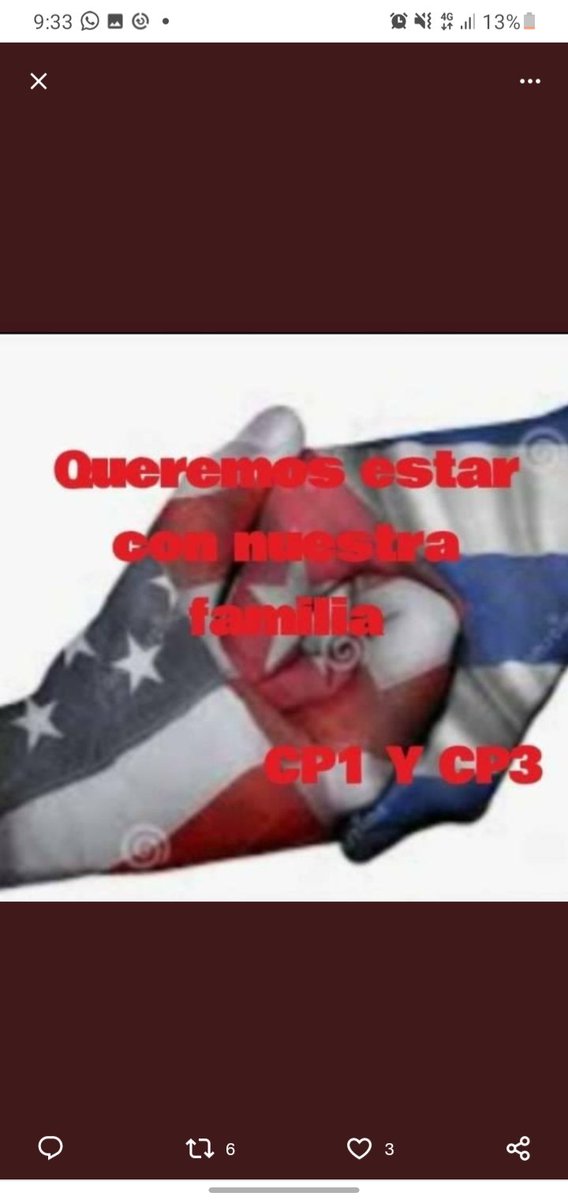 YanyAlvarez6's tweet photo. #CFRP #ConsularServicesInCuba #NoMoreGuyana #ConsularServicesInCubaAllCategories #F1 #F2a #F2b #F3 #F4 #CP1 #CP3 @WHAAsstSecty @POTUS @Cartajuanero @USEmbCuba @USCIS @SecMayorkas https://t.co/2biKLig36R
