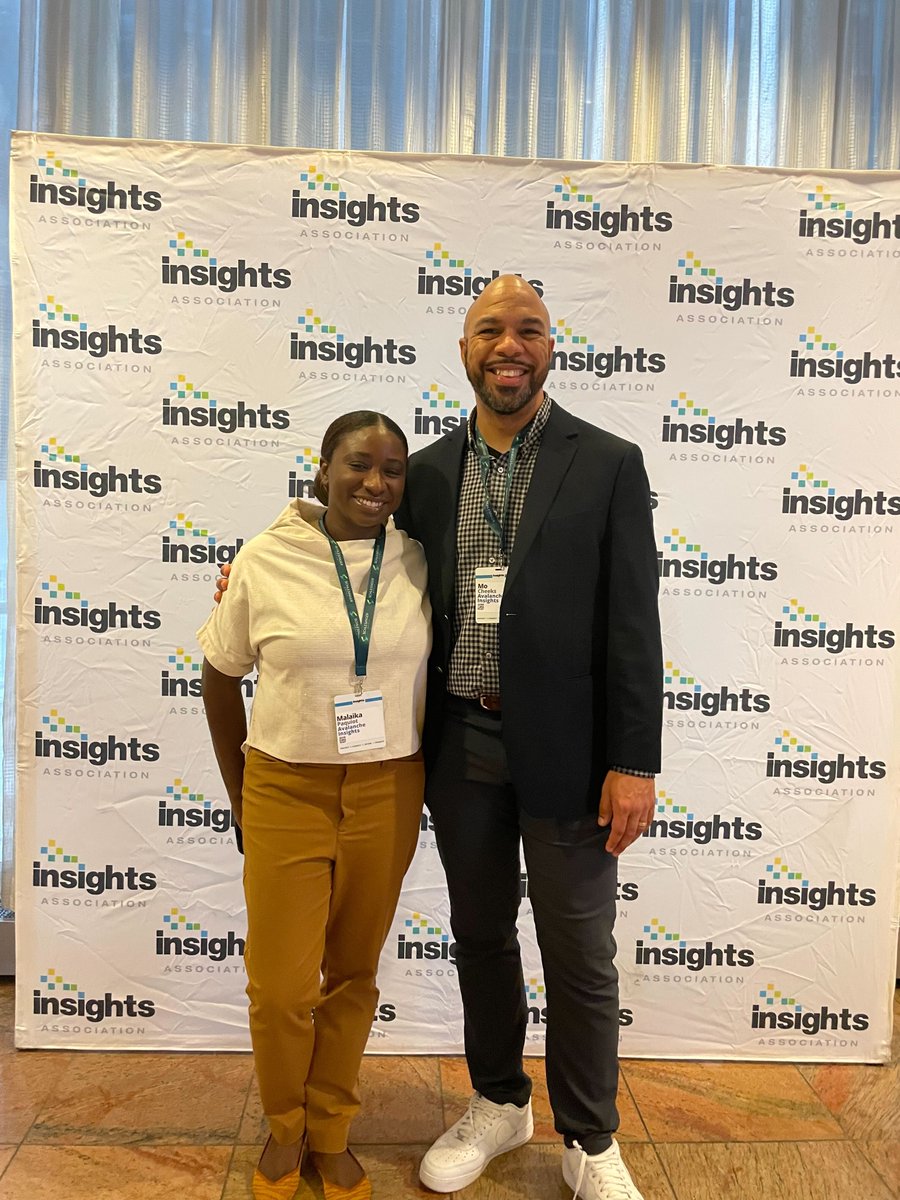 Our team is having a great time at CRC '22 by <a href="/InsightsMRX/">Insights Association</a>! If you're at the conference and run into Mo or Malaika make sure you introduce yourself and say hi! 👋🏼

#iaCRC #askAvalanche