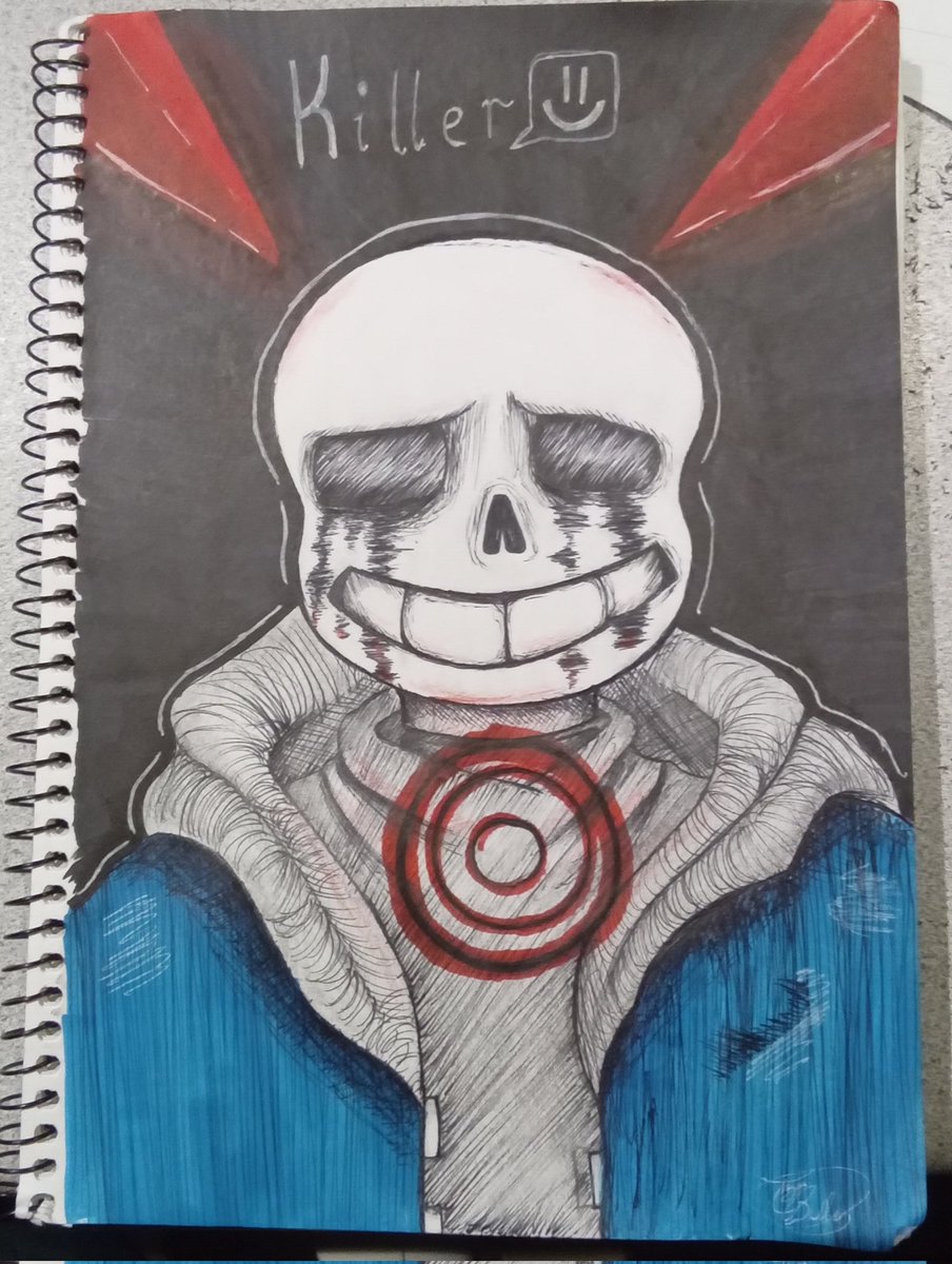 LyraWisp's tweet photo. 🎯🗡
#Killersans #badsanses #knife #traditionalart #art #undertale #undertaleFanart #undertaleAU https://t.co/hx7nr443xl