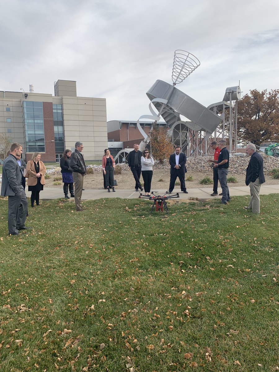nebr_matt's tweet photo. Thank you to Nebraska Congressional national security staff ⁦who visited ⁦@UNOmaha⁩ to see how  ⁦@u_nebraska⁩ researchers are creating solutions to prepare and protect our nation. https://t.co/yUNzVj7nZv