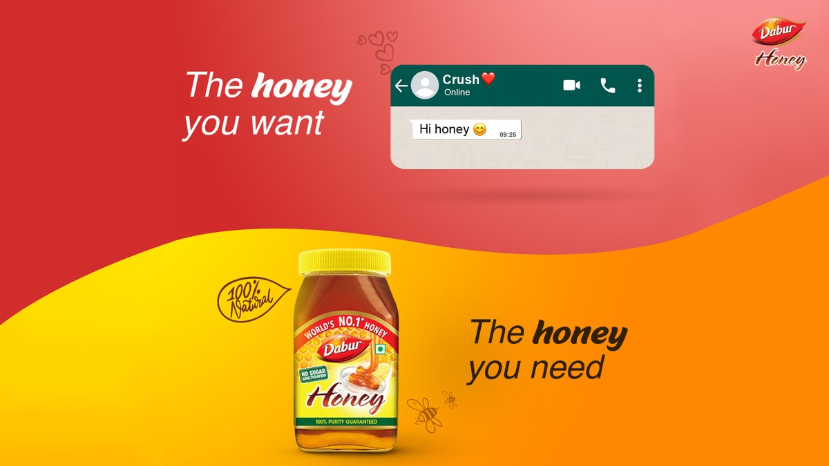 Guess which honey is better for you?

#DaburHoney #AsliHoney #Pure #StayHealthy #StayFit #Healthy #Fitness #Health #Fit #Immunity