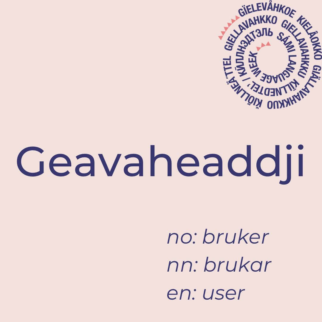 MaliWmno's tweet photo. Det er samisk språkuke! #giellavahkku #språkuke #nordsamisk #wikipedia https://t.co/FS1uAoghia