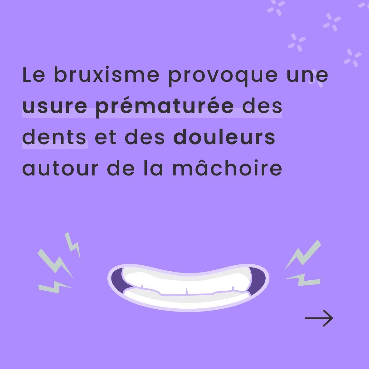 bruxless's tweet photo. Le bruxisme est une contraction de la mâchoire qui provoque un grincement et/ou un serrement des dents. Il se produit le plus souvent de façon inconsciente pendant le sommeil. Il provoque une usure prématurée des dents et des douleurs autour de la mâchoire.
#bruxisme https://t.co/poQYBSQIOU