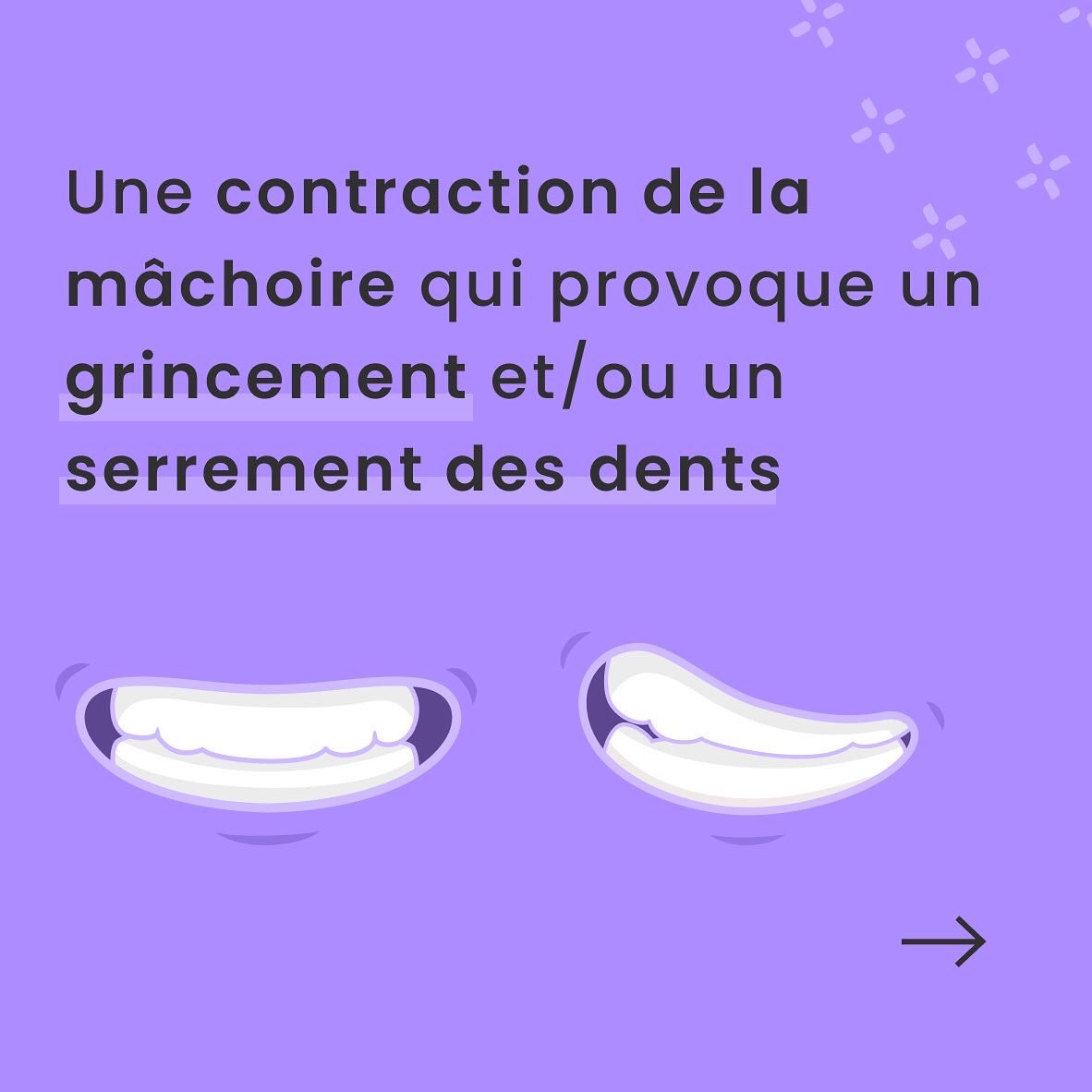 bruxless's tweet photo. Le bruxisme est une contraction de la mâchoire qui provoque un grincement et/ou un serrement des dents. Il se produit le plus souvent de façon inconsciente pendant le sommeil. Il provoque une usure prématurée des dents et des douleurs autour de la mâchoire.
#bruxisme https://t.co/poQYBSQIOU