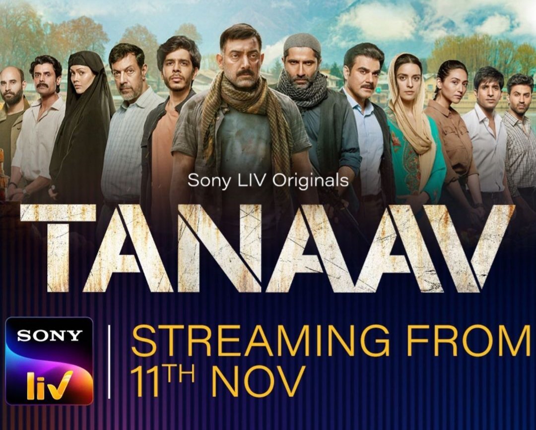 TANAAV 
Streaming from 11th November 2022 @SonyLIV 

@sidkhaitan @manavvij786 @arbaazSkhan @sumitkaul10  @ShashankSArora  @ektakaul11 @Iamwaluscha @DanHusain  @sukhmanisadana @SahibaBali @TheAmitGaur @ArslanGoni  #SheenDass @arryamanseth @iAmSudhirMishra 

#Tanaav #SonyLIV