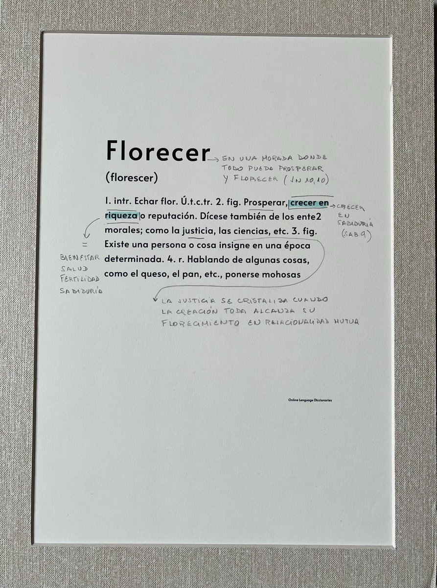 TeologosMorAr's tweet photo. MorAr, “Florecer”. Serie: "Palabras como Paredes". Impresión y escritura sobre papel. 25x34 cm.
#MorAr #prosperar #crecer #primavera #renacer #fertilizar #recrear #Teologiamoral #EcologíaIntegral #SAT2022 https://t.co/fUfyy1KbQf