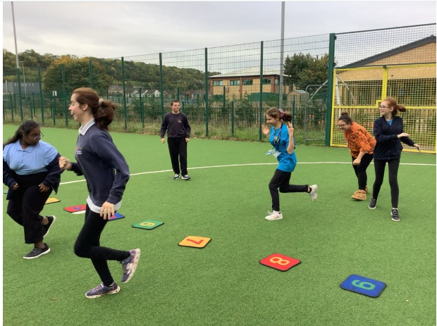 WHS_MissLewis's tweet photo. Cedar had a lovely time making up their own 'Spiderman' game and keeping fit in P.E. 🏃‍♂️🕷️🕸️😃 @WoodlandsHS  @CardiffWestern https://t.co/FscAac9986