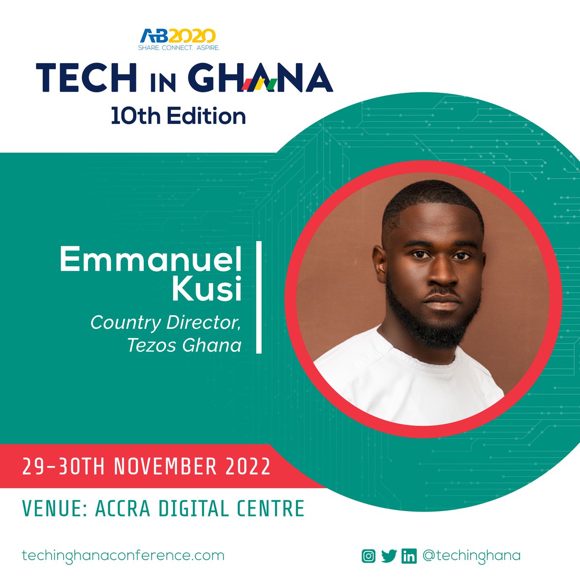 Meet Emmanuel Kusi, Country Director for <a href="/tezos_ghana/">Tezos Ghana</a> designed to power the Web3 revolution. 

He is also the General Director for <a href="/BigGirlsRise/">Big Girls Rise</a>  -an advocacy movement that seeks to educate and support young women through Web3. 

_____
#techingh10 #web3 #NFT #Blockchain