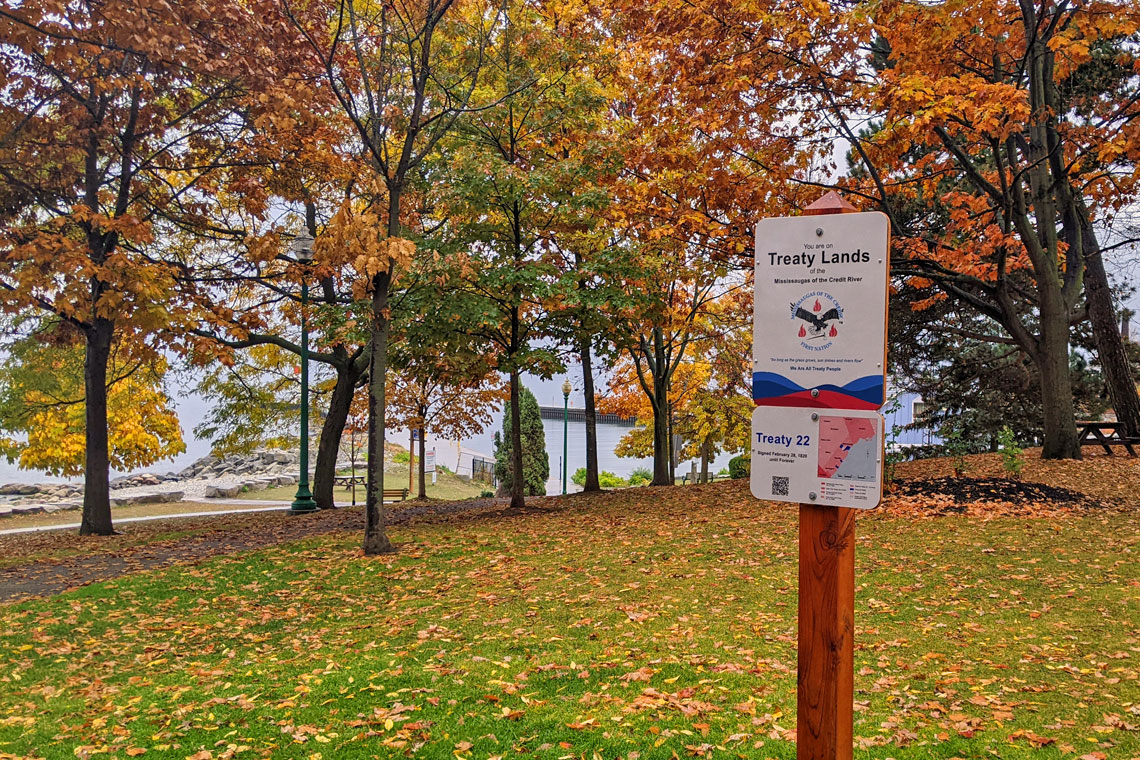 Oakville_Museum's tweet photo. On November 9 at 6:30 p.m. join Darin Wybenga, Traditional Knowledge and Land Use Coordinator of @mcfirstnation, for an illustrated history of the Mississaugas and the story behind treaties 14 &amp; 22, which cover the land that Oakville now sits on. Details: https://t.co/ysMbjBMnIq https://t.co/Cd9OqAne7M