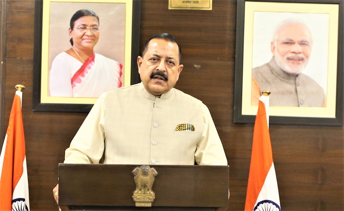 Union Minister Dr Jitendra Singh addresses India-Sweden Innovation Day, supports joint StartUps dailyexcelsior.com/dr-jitendra-ad…