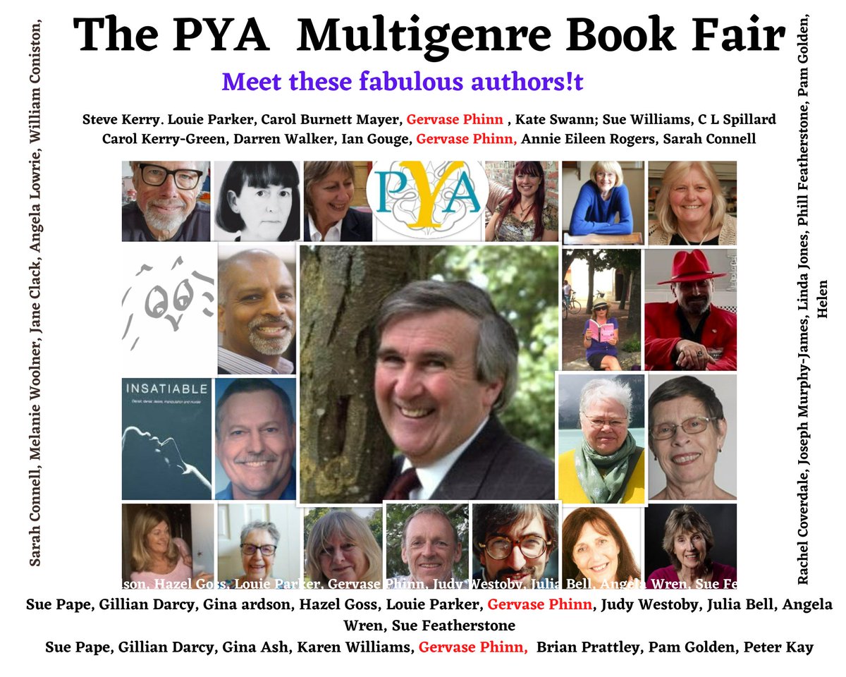 jjackson42's tweet photo. This Saturday, in Harrogate!

AND with the wonderfully funny Gervaise Phinn
Books for ALL at Xmas!!

The Promoting Yorkshire Authors Book Fair in Harrogate
29th Oct. St Peter's Church, Cambridge Rd, Harrogate HG1 1PB

https://t.co/KdHUyFzycf

See you there! See less https://t.co/nOku7GsMnp