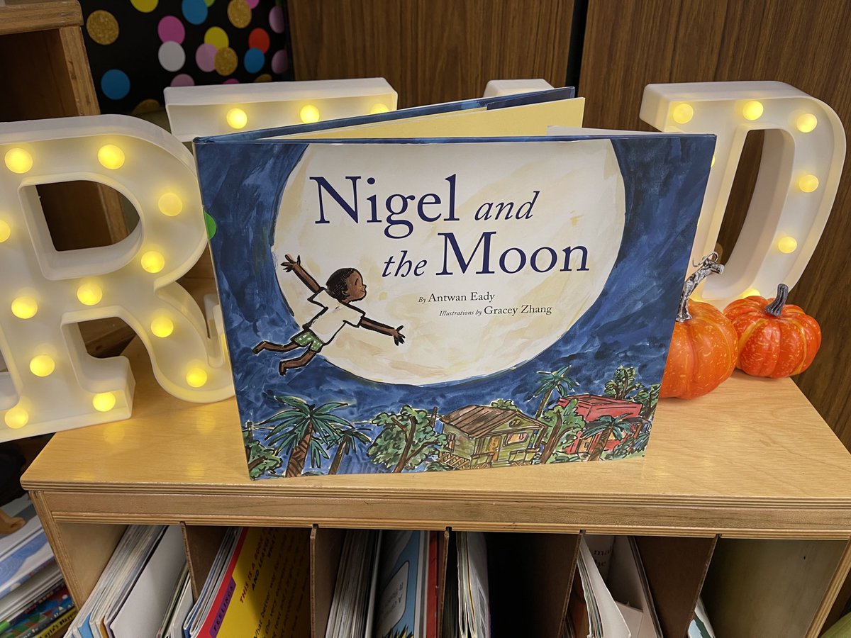 We are getting ready to Read for the Record! This years book is Nigel and the Moon by Antwan Eady and art by Gracey Zhang ⁦@PGCPSK5RELA⁩
⁦@Jumpstartkids⁩ #ReadfortheRecord