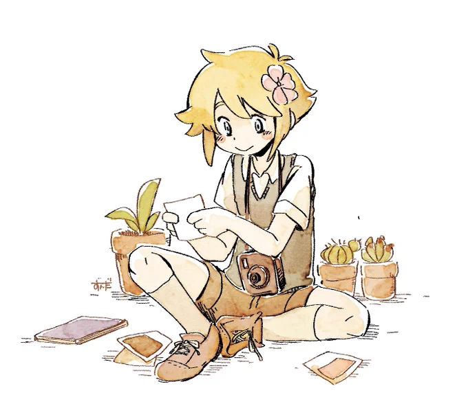 #OMORI何を描いてもネタバレに思えてpixivやポイピクだけにあげてた絵の中でたぶんこれは大丈夫…と思われるバジル 