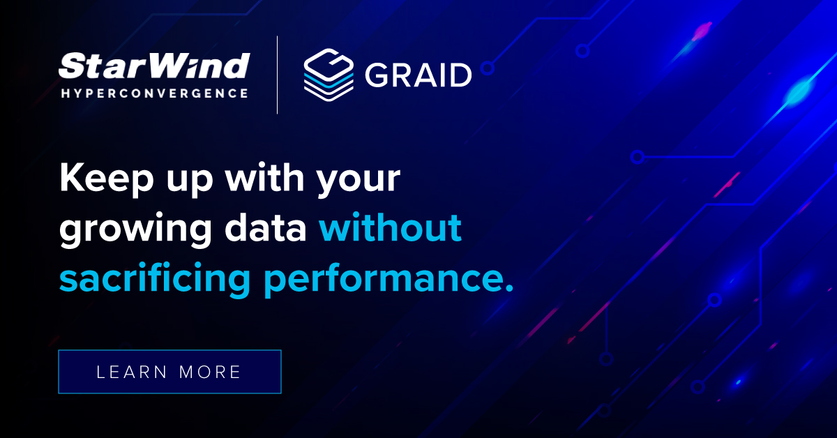 GraidTechnology's tweet photo. ✅ Your storage solution just got faster with @starwindsan and @MemblazeCorp NVMe SSDs joined by award-winning SupremeRAID™. Keep up with your growing data without sacrificing performance. Read the technical blog: https://t.co/jjEtpaP8G6
#GRAID #GRAIDTech #RAID #datastorage https://t.co/ahvTizh56D