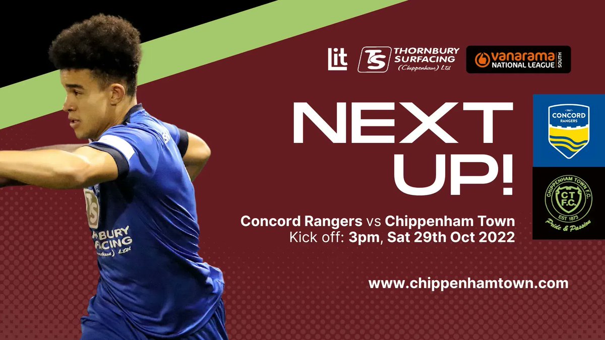 ChipTownFC's tweet photo. β½ ππππ ππ!
The #Bluebirds make the trip to Canvey Island this weekend, as we face @ConcordRangers in league action.
π« | Adults β Β£15, Students/Concessions β Β£10, Children (11-16) β Β£5
Kick off: 3pm
#CONvCHI #BlueArmy π https://t.co/zKXyDPeHQN