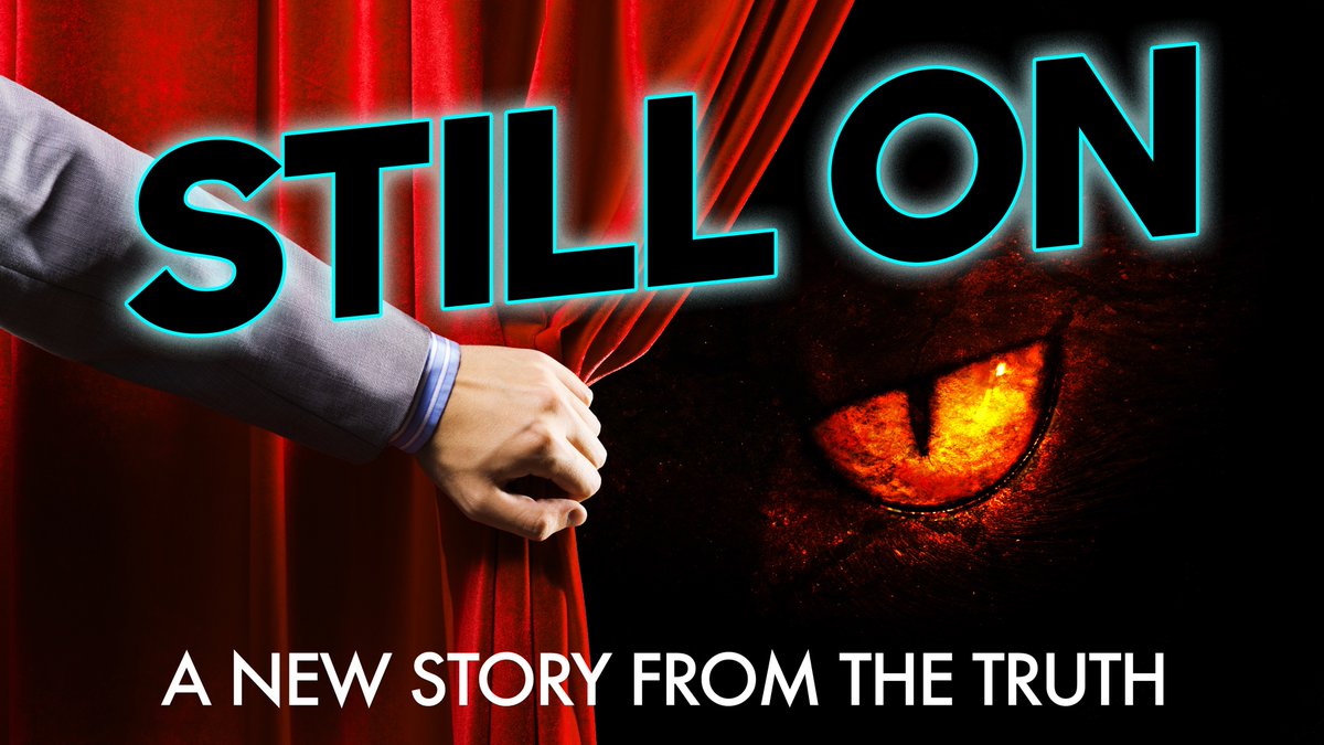 TheTruthFiction's tweet photo. NEW STORY: Still On

All late-night TV needs is a little new blood.

It's a comedy-horror by @tomhunternelson!

Featuring @mcthomas, @edherbstman, @KornfeldLouis, @BrandonZelman, @notmerylstreep, Jamie Newell and more.

https://t.co/O32eO4Xawg https://t.co/4w1tAURxrQ