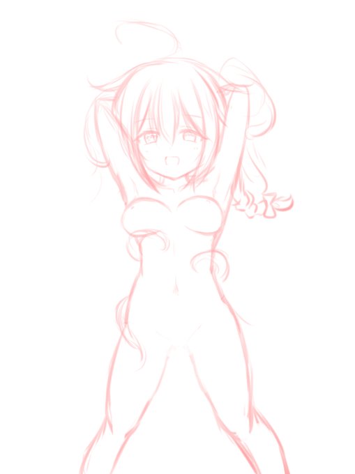 いや正直言うとねここまでは滅茶苦茶楽しかったんだけど線引いてるうちになんかちげーなぁこれってなって後半ちょっと萎えてた('・ω・)
すげぇ美味しそうな太もも描けてめちゃくちゃテンション高かったんだけどなぁ 