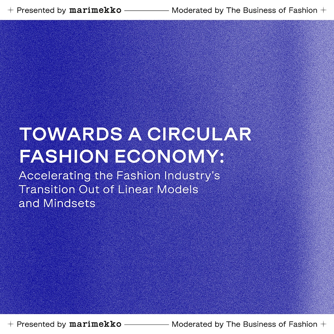 Marimekko takes part in Slush 2022 and hosts a roundtable on accelerating the fashion industry’s transition into a circular economy moderated by <a href="/BoF/">The Business of Fashion</a>. 

Read more: company.marimekko.com/en/marimekko-t…. 

<a href="/SlushHQ/">Slush</a>