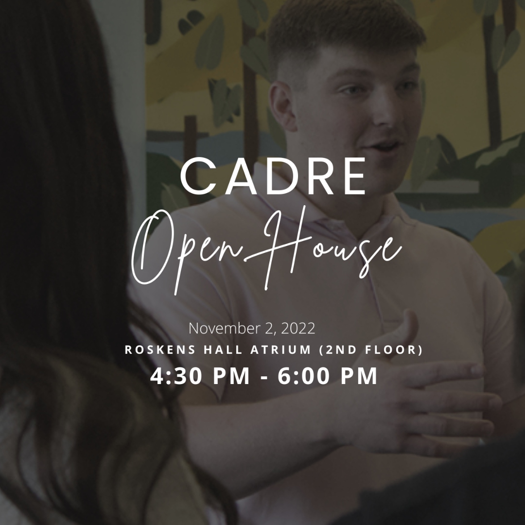 UNOCADRE's tweet photo. 📣6 MORE DAYS📣
We're counting down the days until we get to meet you all at the CADRE Open House on November 2nd, 2022 from 4:15 PM to 6:00 PM in Roskens Hall Atrium (2nd floor). Come meet some of our associates and alumni to learn more about our program! #CADRE #CADREproject https://t.co/8DPGaQ5r9i
